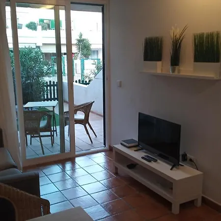 Apartamento Con Jardin Y Piscina En El Balancon El Medano (Tenerife)